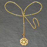 Pearl Cluster Pendant Necklace