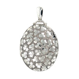 Silver Oval Locket