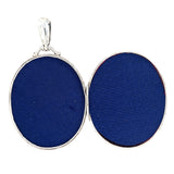 Silver Oval Locket