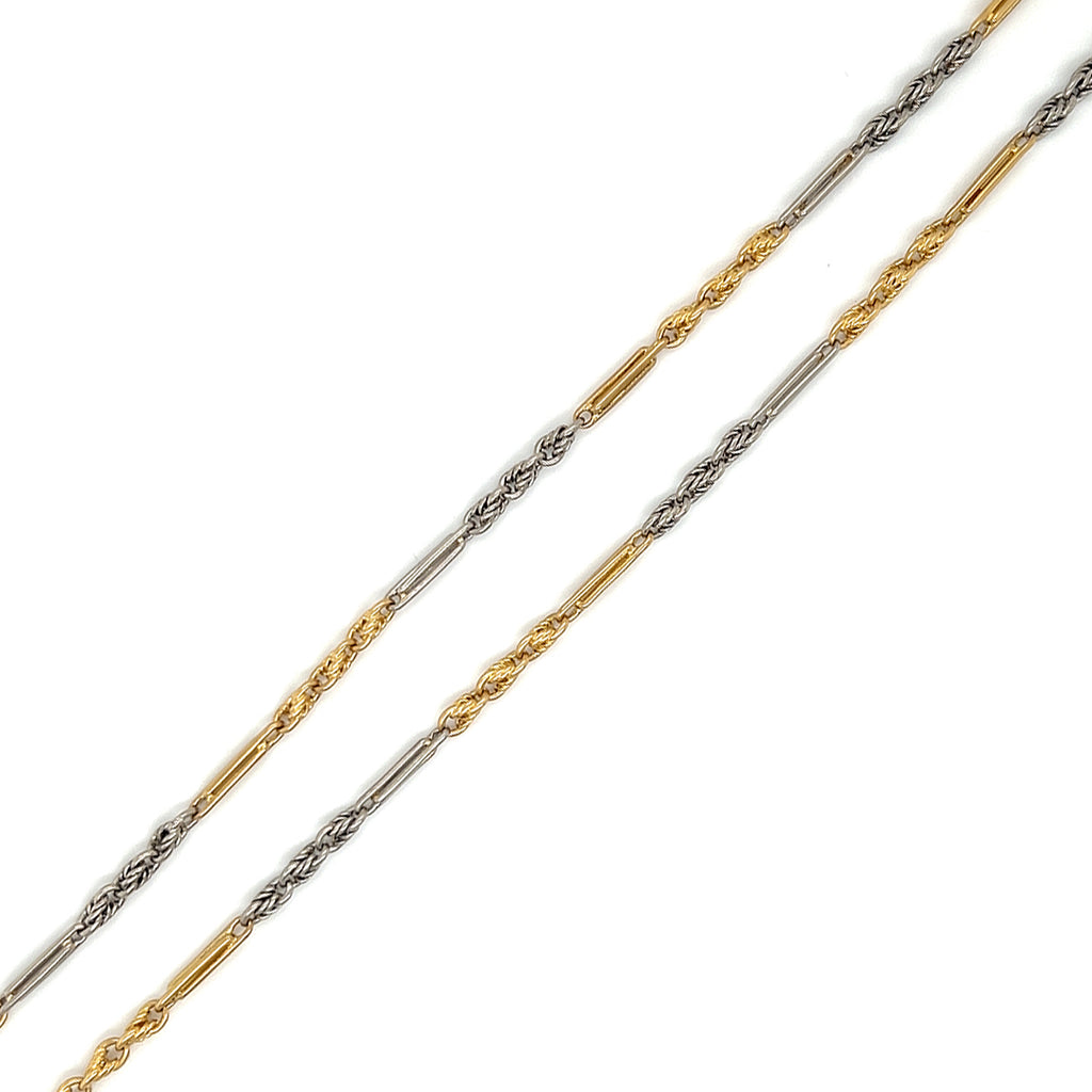 Yellow & White Gold Necklace