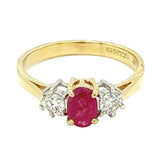 Ruby & Diamond Ring