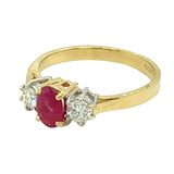 Ruby & Diamond Ring