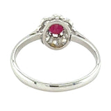 Ruby & Diamond 'Daisy' Ring