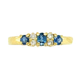 Sapphire & Diamond Ring