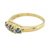 Sapphire & Diamond Ring
