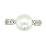 Pearl & Diamond Ring