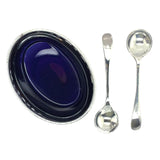 Pair of Silver Salt Dishes