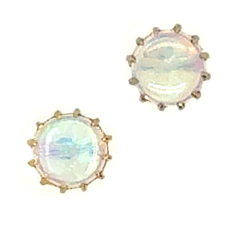 Opal Stud Earrings