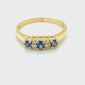 Sapphire & Diamond Ring