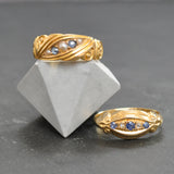 Sapphire & Diamond Ring