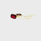 Garnet Drop Earrings