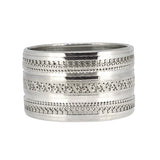 antique silver bangle