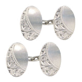 antique silver cufflinks