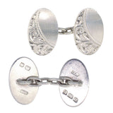 Antique Silver Cuff Links