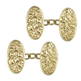 1920s gold cuff links