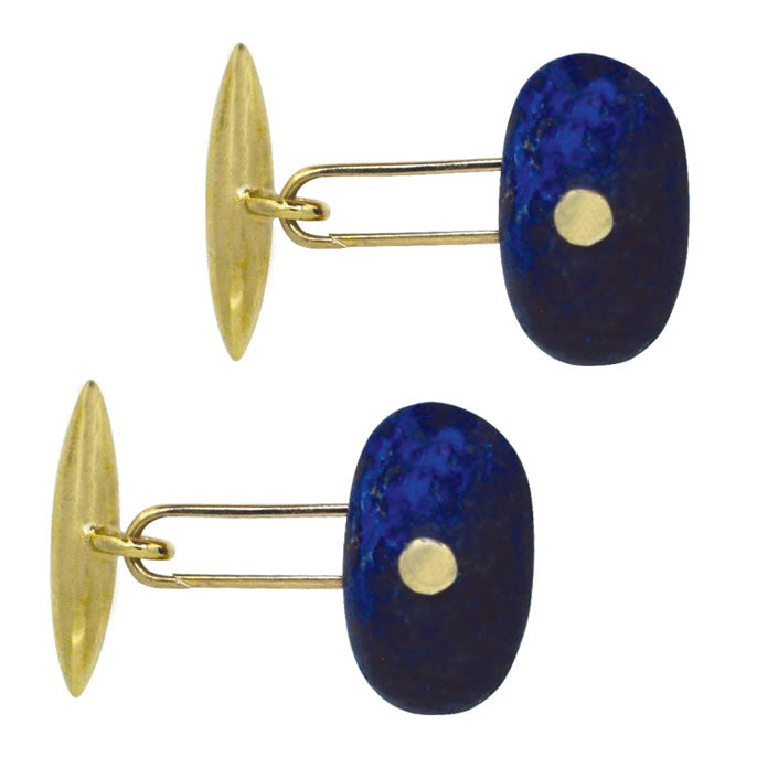 lapis lazuli cuff links