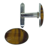 Tiger Eye Cuff Links