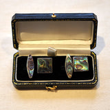 Abalone Cuff Links