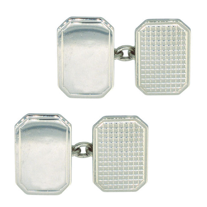 vintage silver cuff links