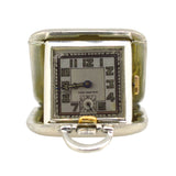 Silver Travel Clock
