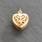 Heart Shaped Ring Box Charm