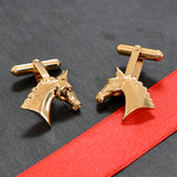 Horse Head Cuff Links