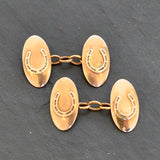Horse Shoe Cuff Links