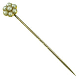 Pearl Cluster Tie Pin