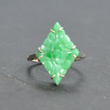 Carved Jade Ring