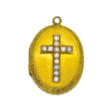 Victorian Pearl Set Locket