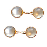 moonstone cuff links