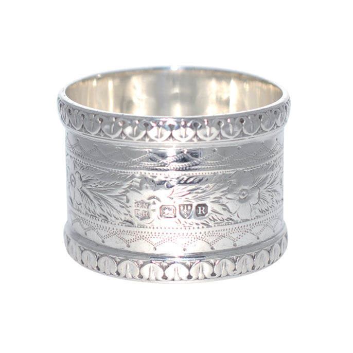 silver napkin ring