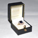 18ct Sapphire & Diamond Ring