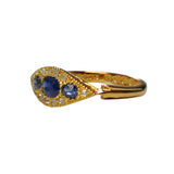 Sapphire & Diamond Ring