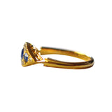 Sapphire & Diamond Ring