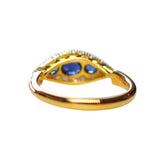 Sapphire & Diamond Ring