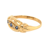 Sapphire & Diamond Ring