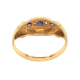 Sapphire & Diamond Ring