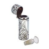 antique silver scent bottle