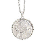 vintage silver locket