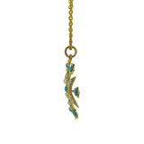 Turquoise & Pearl Star Necklace