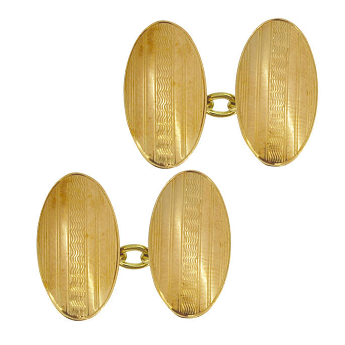 Rose Gold Cuff Links