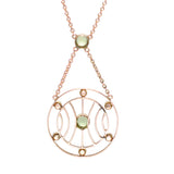 Peridot & Pearl Necklace