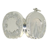 Silver Horse Shoe Locket