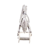 Silver Rocking Horse