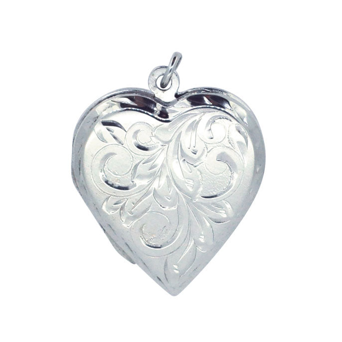 vintage silver locket