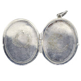 Silver Oval Locket