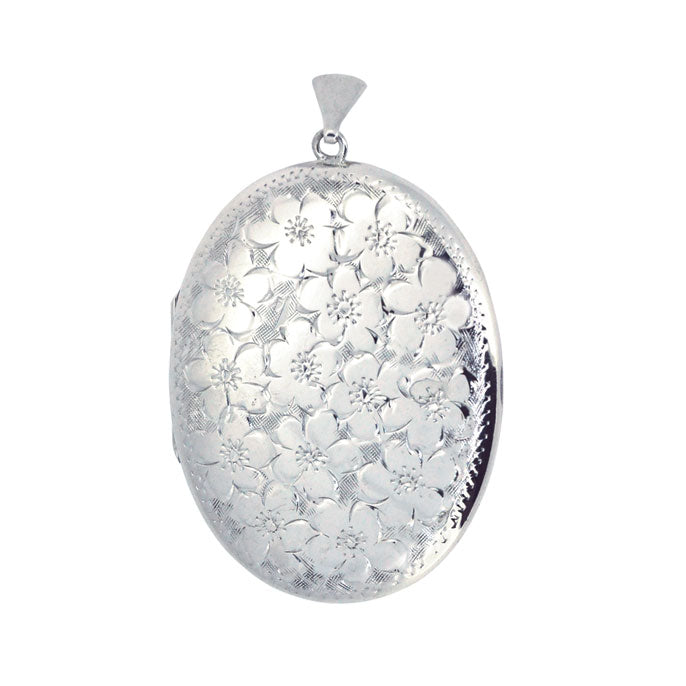 vintage silver locket
