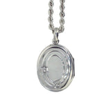 silver locket