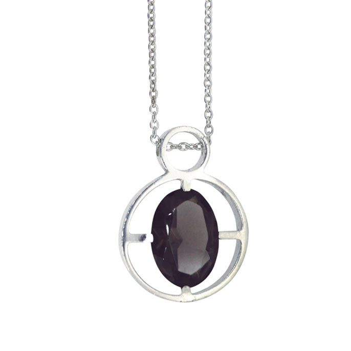 smokey quartz pendant
